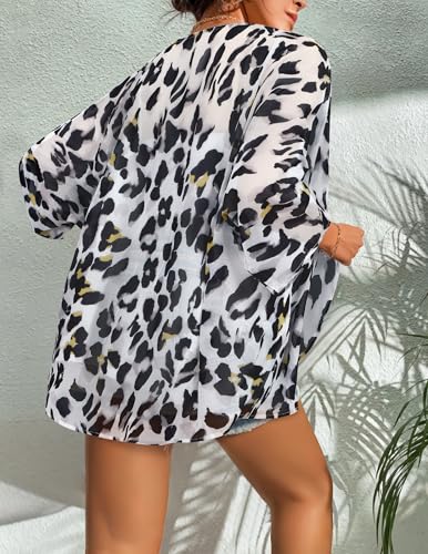 Image of BB&KK Women's Floral Kimono Summer Short Cover Ups Tops