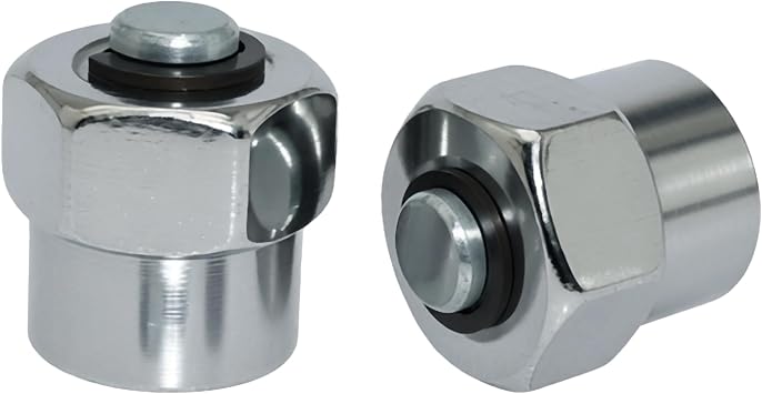 2 Pack 14mm M14 Block-Off Fuel Rail Cap Set, Compatible with Cummins | Fits Cummins 2003-2022, Duramax 2001-2022 and Ford 2008-2022; for diesel common rail fuel pressure diagnostics
