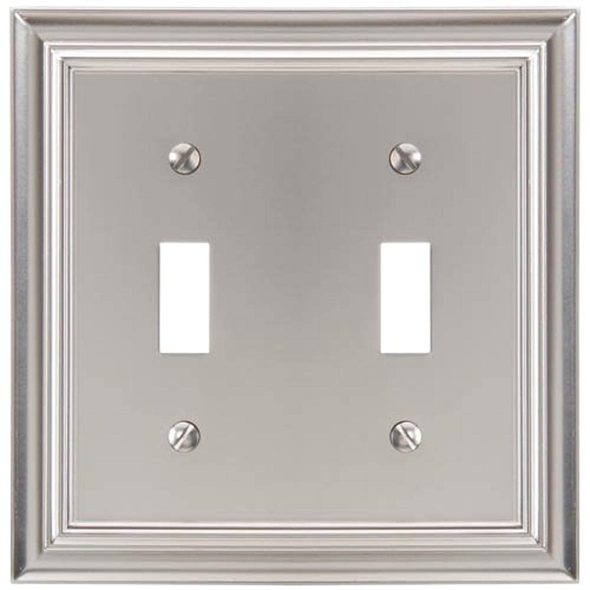 Placa de pared Amerelle 94 N embellecedor interruptor níquel satinado