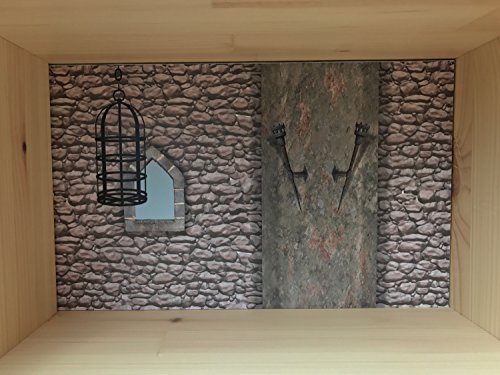 Ritterburg Aufkleber | PHF04 | passend für das Puppenhaus FLISAT von IKEA (Puppenhaus nicht inklusive) | STIKKIPIX – Bild 6