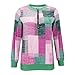 Casual Tops for Women 1/4 Zipper Long Sleeve Jacquard Sweatshirts Trendy Crewneck Blouses Pullovers Shirt Blouse Sweatshirts for Women 2025