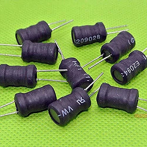 Soikoi CELENT_CL07 Cermant 240 Pcs 24 Values Inductor 2.2Uh-100Mh Dip Radial Power Choke Inductors Electrolytic Capacitor Assortment Box Assortment Kit Cylindrical Plug-In Mosfet thumb #6