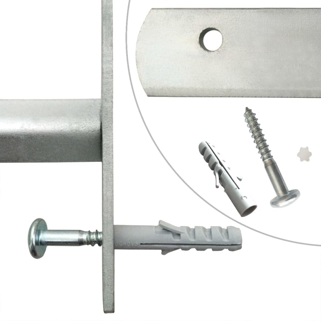 Rejas de seguridad de ventana ajustables 2 uds 700-1050 mm para balcón,planta baja,ventana de bodega,ventanas exteriores