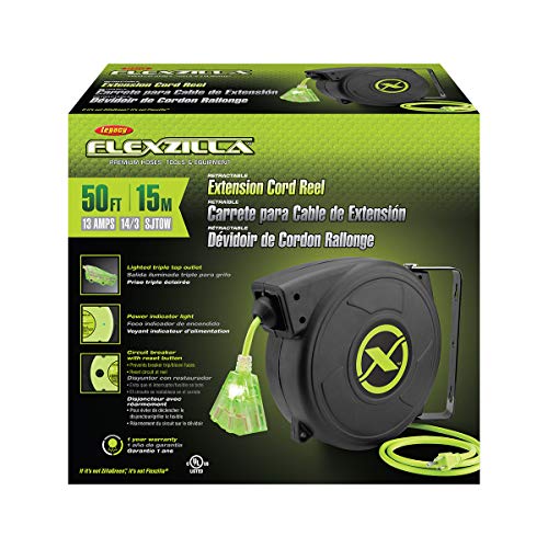 Flexzilla Extension Cord Reel 50' - Image 3