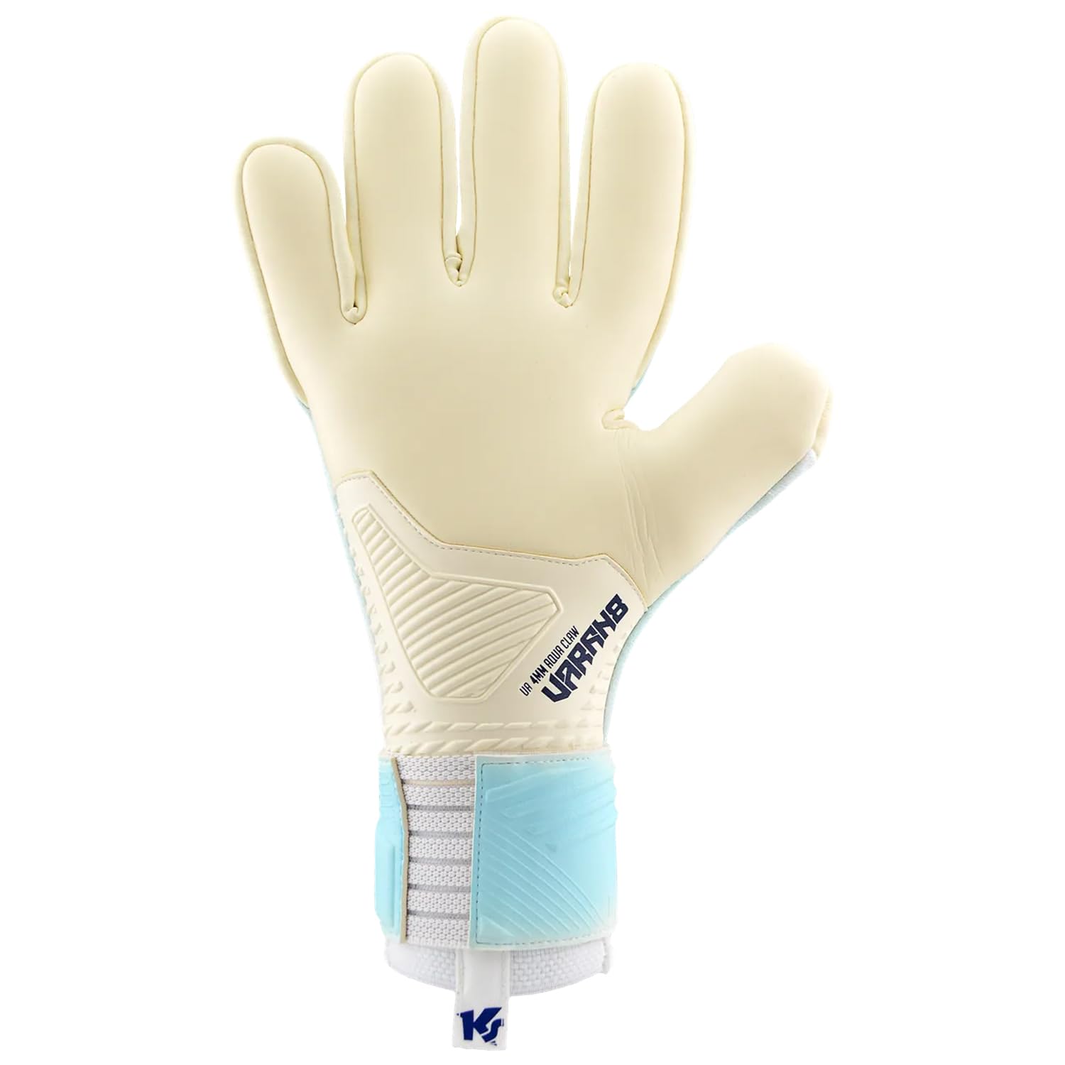 KEEPERsport Guanti da portiere Varan8 Champ NC Aqua per adulti, guanti da calcio, unisex, 4 mm, Aqua Claw, ottimizzati per condizioni atmosferiche bagnate, diverse misure