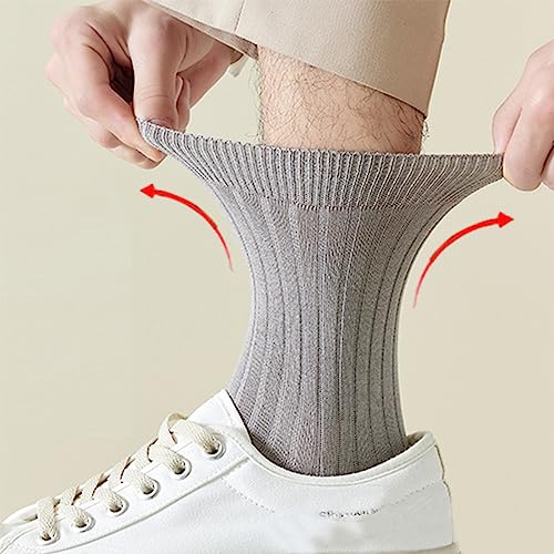 12 Pairs Crew Socks Athletic Socks for Men Breathable Cushion Socks Casual Sport Socks for Running Traveling2