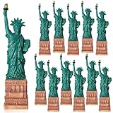 Briwooody 12 Pcs 5.24 Inches Statue of Liberty Figurine Decorations New York City Souvenirs Gifts New York Statue Replica Model Modern Home Decor for Living Room Table Decor