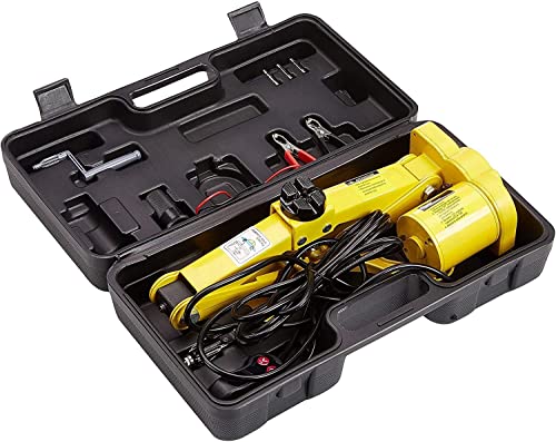 Marca: GrecoShop Cric/Sollevatore elettrico 12 Volt per auto con telecomando Blinky - EJ-20
