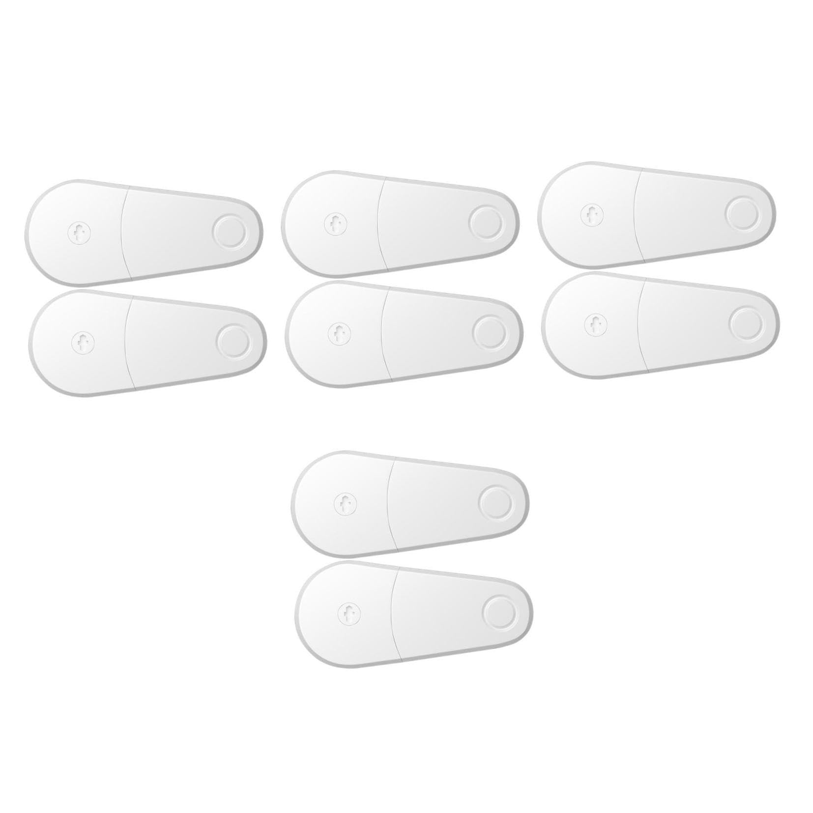 8pezzi Serrature Per Chiusure Per Armadietti e Protezione Per e Adesivi Resistenti e Facile Installazione e Casa