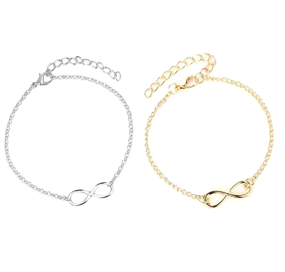 Womens Chain anklets: Pack of 2 (SR/FAJEW-CB2)-image-42
