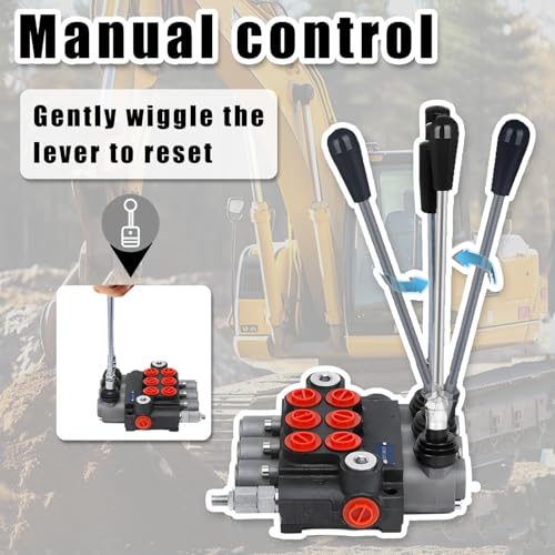 Vanne de commande hydraulique à 6 bobines et joystick pour engins de ferme - 6