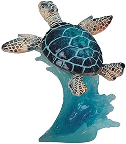 StealStreet SS-G-90140 5" Blue Sea Turtle Swimming - Collectible Figurine Statue
