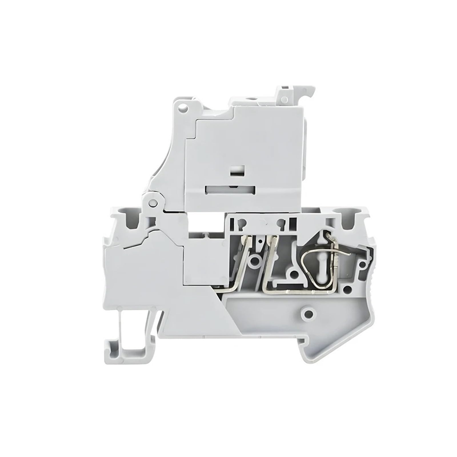 10 pezzi ST 4-HESI 5X20 Morsettiera portafusibile con leva di disconnessione, collegamento a molla, connettore for guida DIN NS 35 ST4-HESI(8P)