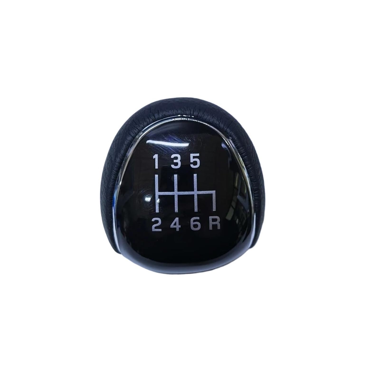 AHRPKAMERD Gear Shift Knob 1PCS for Mondeo 4 Mk4 for Focus for S-Max for C- Max for Kuga for Galaxy 5/6 Speed Gear Shift Knob Shift knob(Black 6 Speed 246R)