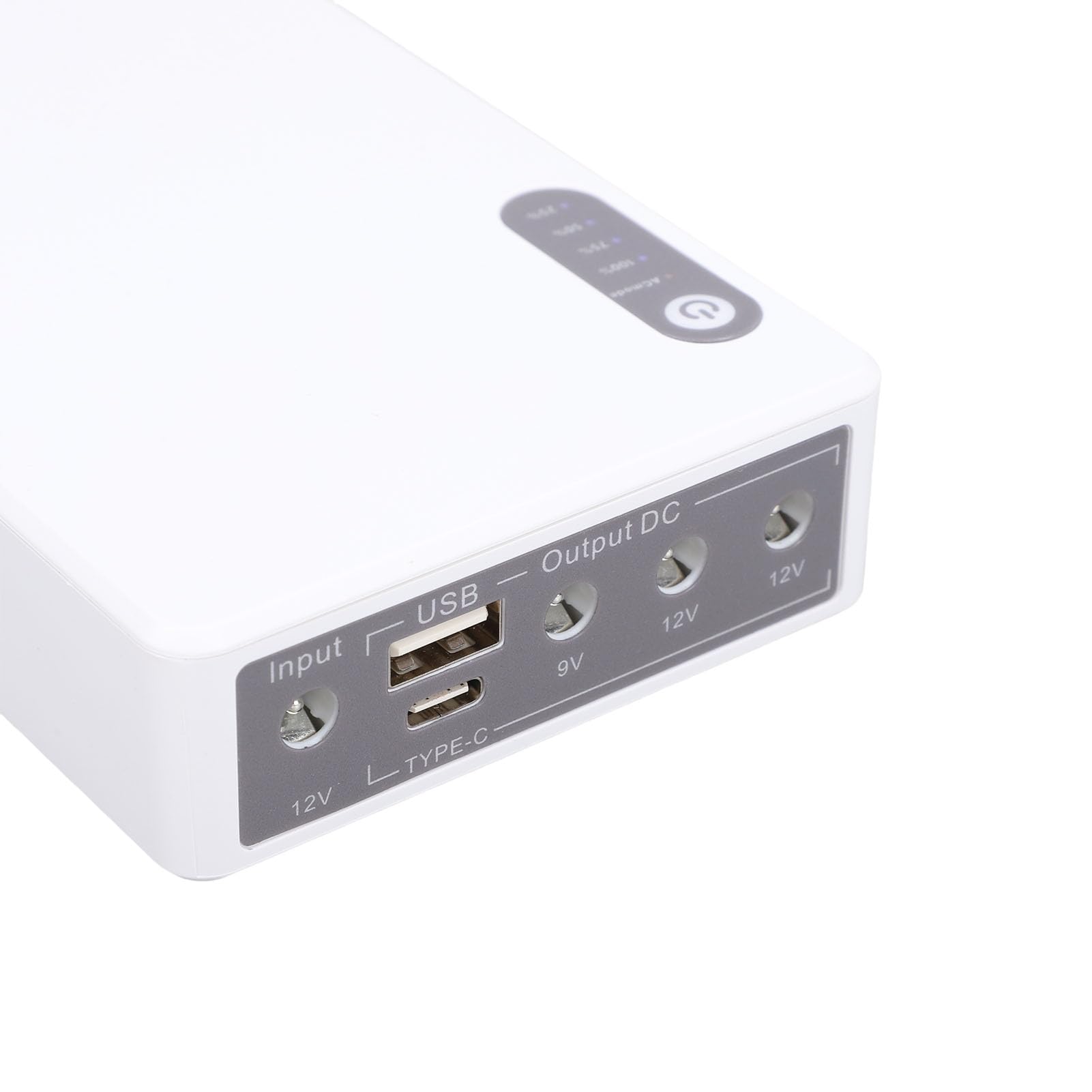 FTVOGUE Mini DC UPS, Gruppo di continuità 10400mAh con Protezione da Cortocircuito, per Router Modem Telecamera di Sicurezza Smartphone Fax (Spina europea)