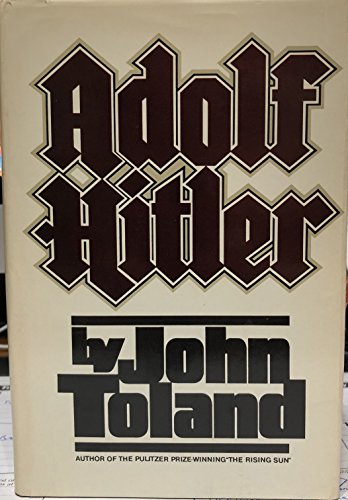 Adolf Hitler: Vol. 1 B000727BVM Book Cover