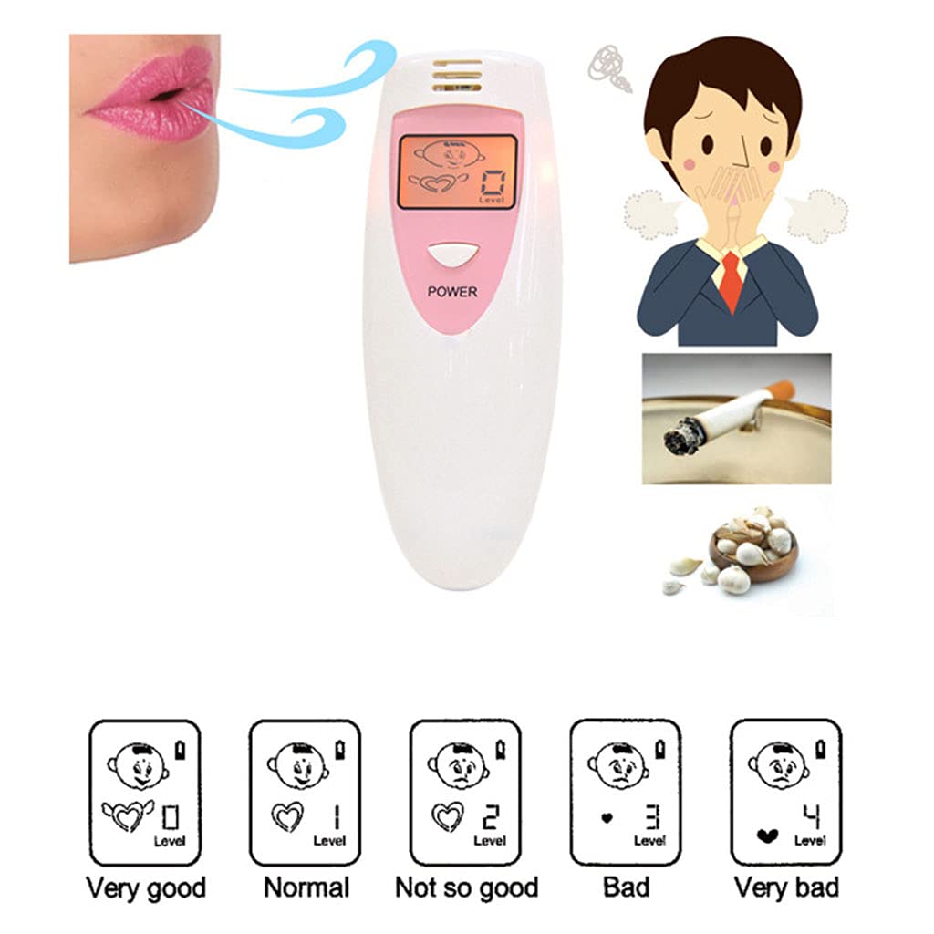 Comprobador de olores de Mal Aliento portátil, Herramienta de detección de halitosis, Prueba de olores, Dispositivos para el Cuidado de la Salud, alcoholímetro