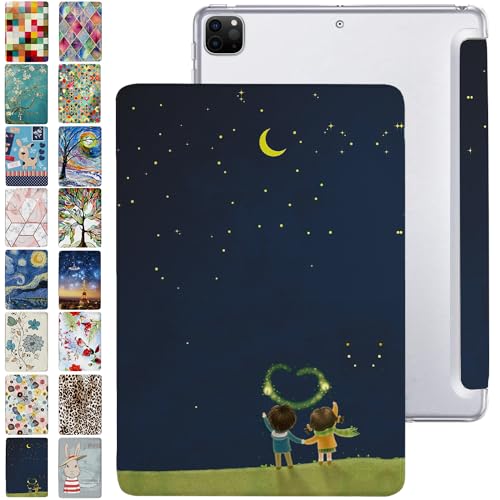 Image of DuraSafe iPad Pro 12.9 inch 4th Generation Printed Cover A2229 MY2H2HN /A MY2J2HN /A A2069 MXAT2HN /A MXAV2HN /A MXAU2HN /A MXAW2HN /A A2233 MY3K2HN /A MY3J2HN /A MXFY2HN /A MXG12HN /A MXFX2HN /A - Night Sky