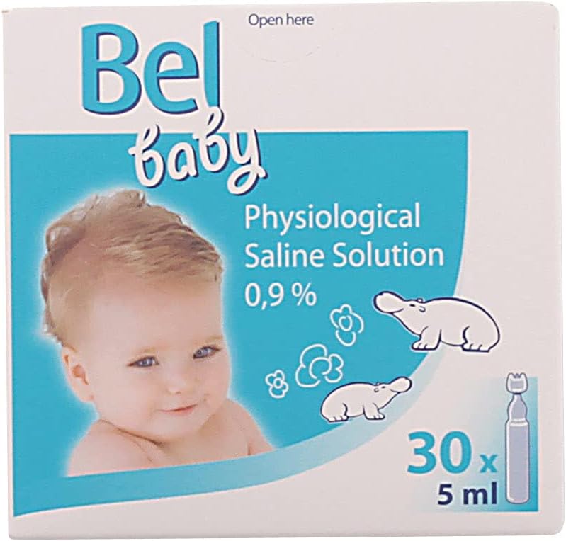 Bel Baby Physiological Saline Solution Ampoules 5 ml - Pack of 30