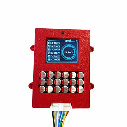 6S 5A Active Balancer with Voltage Display Lifepo4 Equalizer Lipo/LTO/Lithium