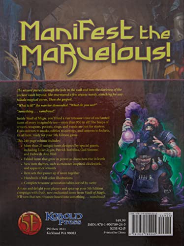 Image of Paizo Kobold Press Vault of Magic for 5e