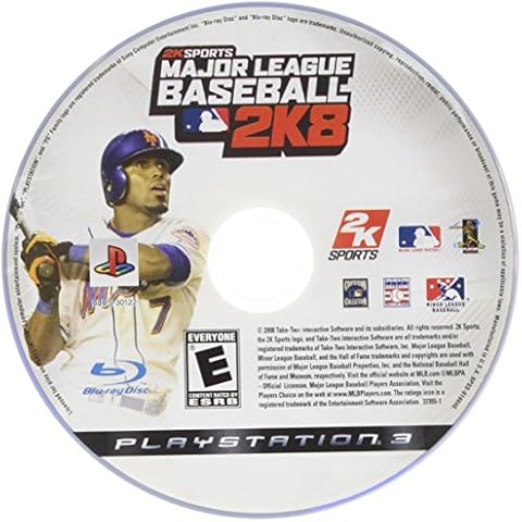 Major League Baseball 2K8 - PS3 Cover