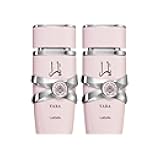 Yara for Women Eau de Parfum Spray, 3.4 Ounce (Pack of 2)