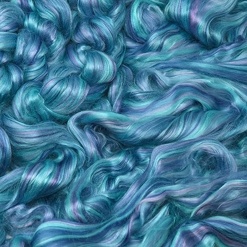 Image of Living Dreams Yarn Bamboo Rayon Combed Top Roving - Glacier Bay