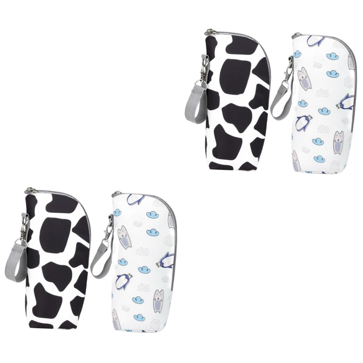 TOYANDONA 4piezas Bolsas De Almuerzo para Biberones Aislantes y Resistentes Al Agua Accesorios para Viaje Carrito De Almacenamiento Práctico De Leche Materna y Comida para Bebés