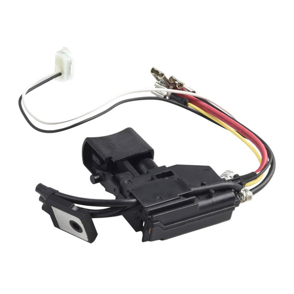 Przełącznik wyzwalacz śrubokręt zapasowe elektronarzędzia części warsztat 632F27-4 6507545 650754-5 akcesoria bezprzewodowe