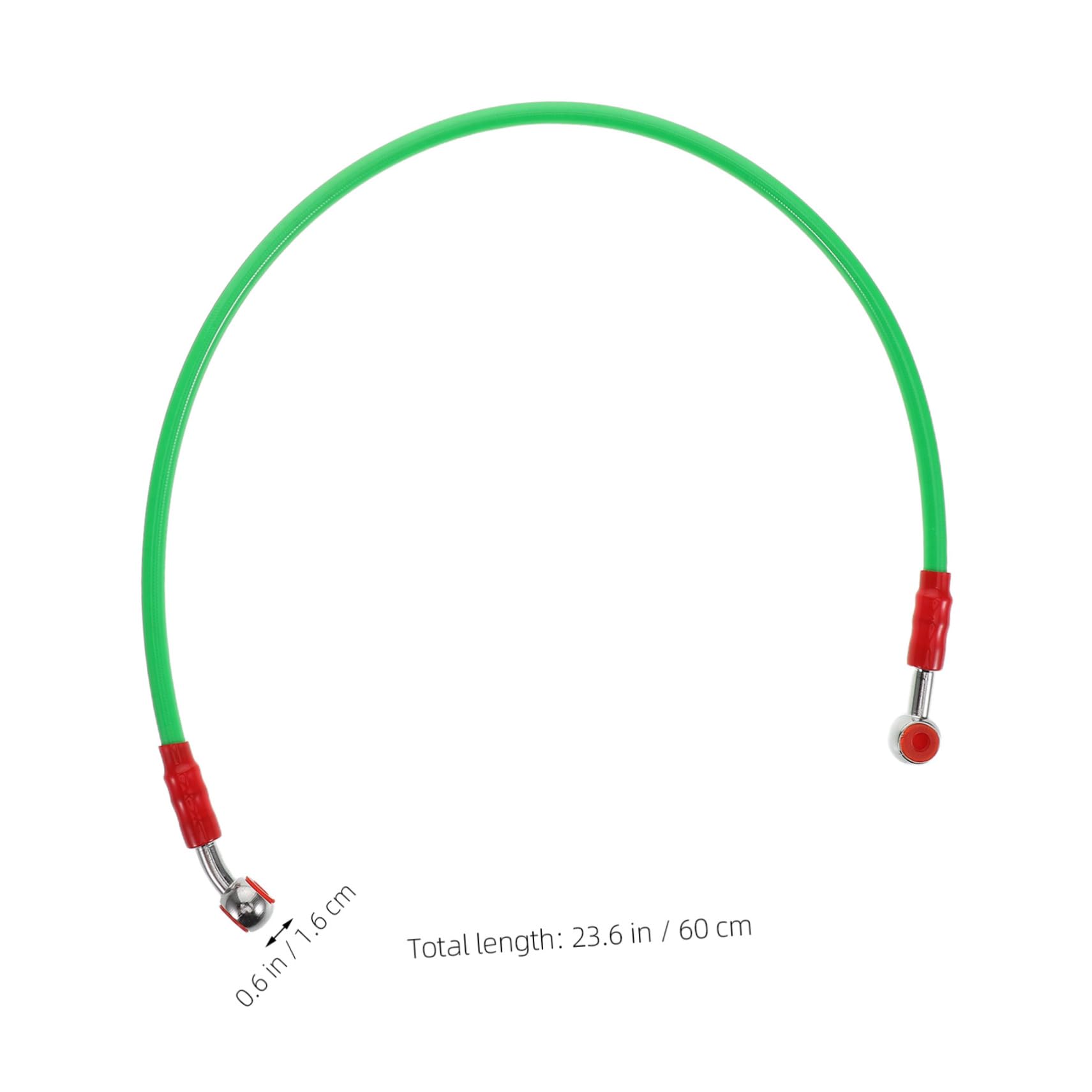 STOBAZA Motorcycle Brake Hose Flexible Wire Sleeve Oil Pipe for Enhanced Braking Performance Compatible with Various Motorbike and Electric Bike Models Durable