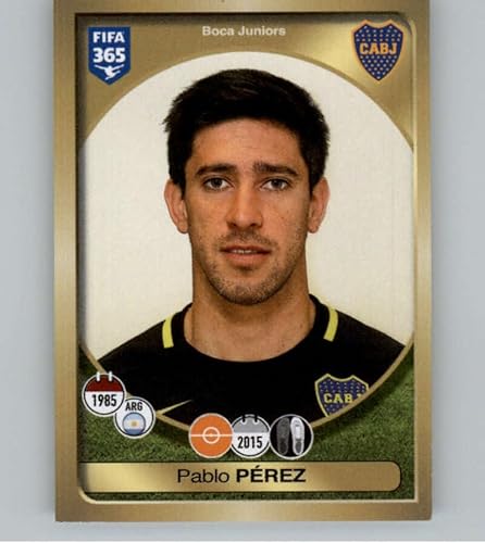 2016-17 Panini FIFA 365 Stickers CentralSouth America #186 Pablo Perez Boca Juniors Official Soccer Album Sticker in Raw (NM or Better) Condition 2016-17 Panini FIFA 365 Stickers CentralSouth America #186 Pablo Perez Boca Juniors Official Soccer Album Sticker in Raw (NM or Better) Condition