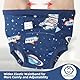 Aolso Töpfchen-Trainingshosen, 5PCS Baby-Kleinkind-Trainingshosen, Kinder Töpfchen Trainingshose für Mädchen Jungen, 100% Baumwolle, Waschbar und Wiederverwendbar (Kantenumwickelte, Stil A -110)