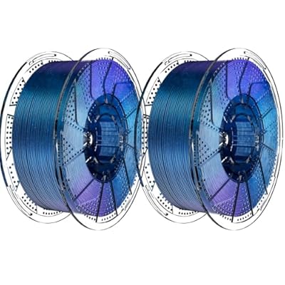 Chitu Systems Conjure Silk PLA 3D Printer Filament, 2KG Spool (4.4lbs), 1.75mm...
