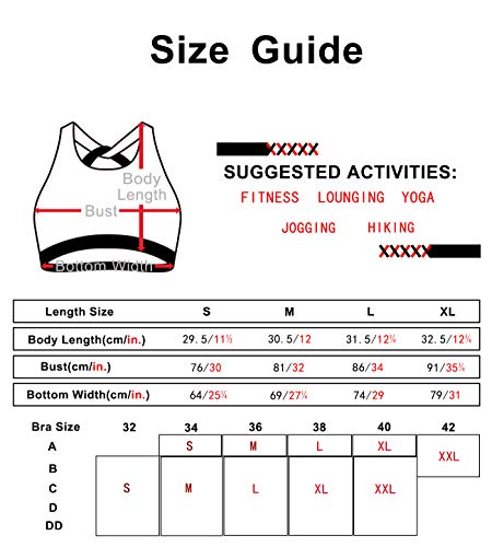 Icyzone Workout Sports Bras For Women thumb #5