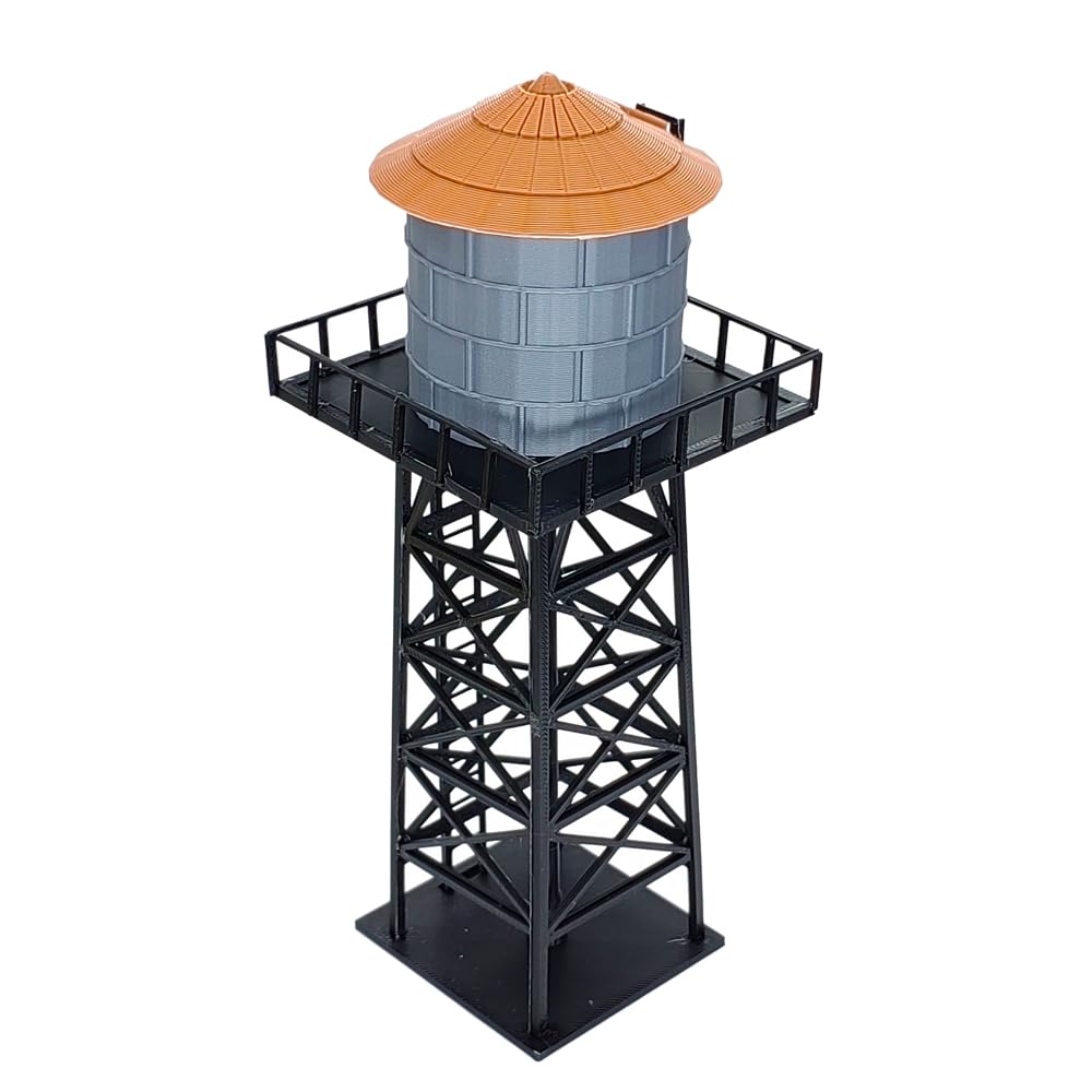 Outland Models Railway Trackside Water Tower (Taller) 1:87 HO Scale
