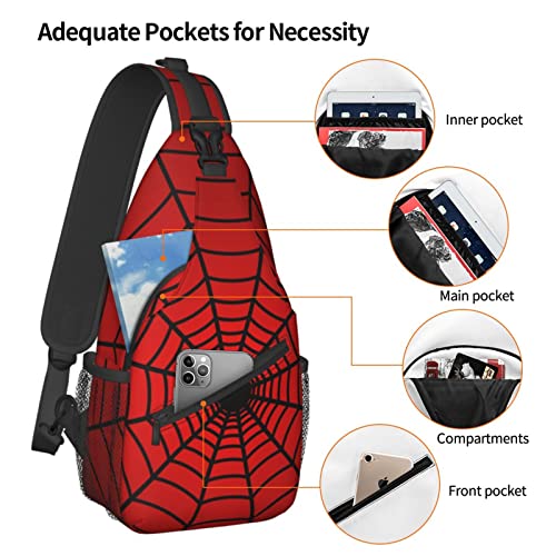 Unisex Crossbody Backpack Small Sling Bag for Men Women Mini One Shoulder Chest Bags Gym Sport Travel Hiking Daypack3