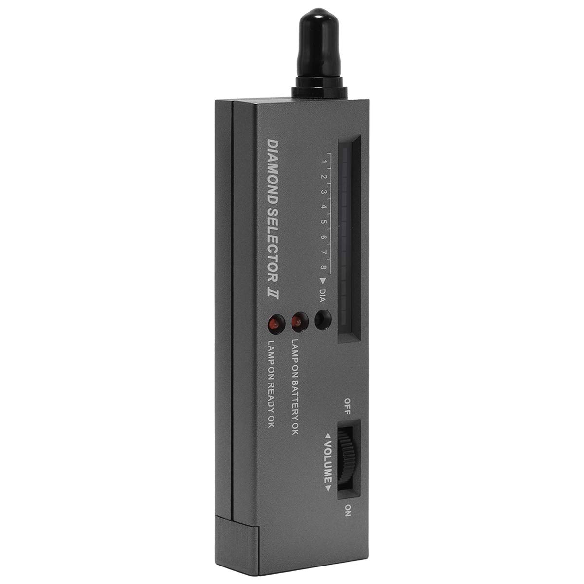YoiYee Updated Diamond Jewelry Tester Selector II Gemstone Test Pen Tool, High Accuracy Thermal Conductivity Meter for Loose Stones and Mounted Jewelry, Portable Electronic Diamond Detector Kit