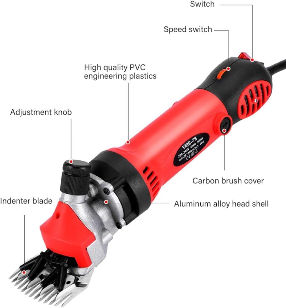Kit Profesional de esquila de ovejas de 900W