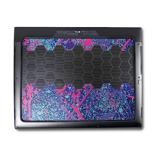Image of MightySkins Skin Compatible with Alienware M18 R1 (2023) Full Wrap Kit - Vibrant Splatter | Protective, Durable, and Unique Vinyl Decal wrap Cover | Easy to Apply & Change Styles | Made in The USA