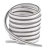 YIMINBO 7mm Dual-Layer Bicolor Polyester Shoelaces,...