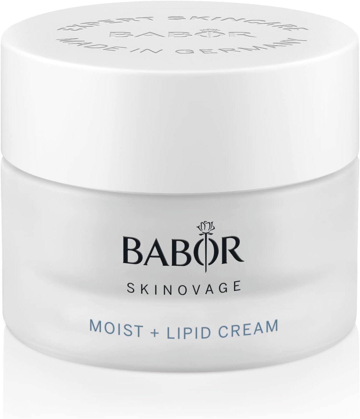 BABOR SKINOVAGE Moist & Lipid Cream, Wealthy Face Cream for Dry Pores and skin, Intensive Moisturiser with Shea Butter, 50 ml