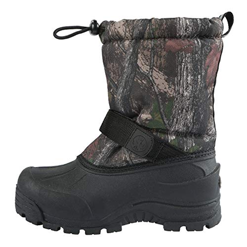 Image of Northside Frosty Insulated Winter Snow Boots for Girls and Boys with Rugged, Water Resistant Nylon Upper, Quick-Drying Lining, Removable EVA Insole, and Durable TPR Outsole