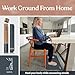 GAYA Grounding Mat for Feet, Sleep Improvement, Back Pain Relief, Muscle Relaxation & Stress, Earthing Pads for Bed, Ground for Desk, Earth Mats, Bedding Pad (24''X16'')