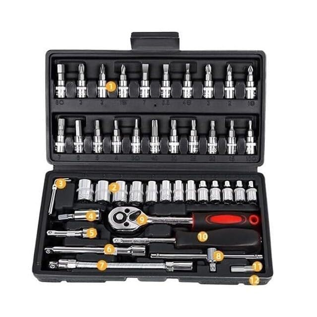 Kit de Herramientas Básico para Hogar 47 Piezas miniatura 1