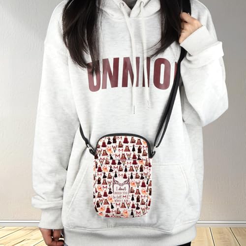 G2TUP Witch Queen Crossbody Bag Witch Movie Gifts I Don't Need You To Tell Me Who I Am Shoulder Bag To Grow Old In Gifts4