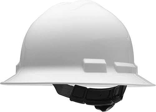 Ironclad Casco Yukon EF400, fabricado en Estados Unidos, ala completa, suspensión de 4 puntos, clase E, color blanco (G60200), mediano