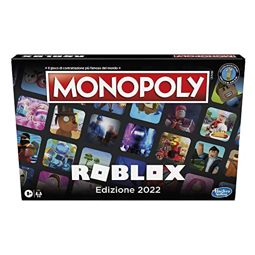 Hasbro- Monopoly Roblox F1325456 Avatar Juegos de mesa, Multicolor (21194636)