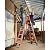 Werner Twin Stepladder,Fbrgls,IAA,10ft,T7400