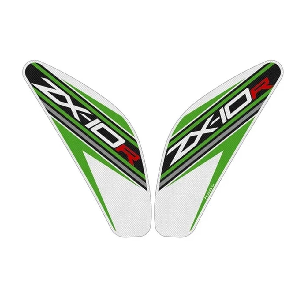 for Ka&wasaki ZX-10R ZX10R 2011-2022 Motorcycle Side Fuel Tank Stickers Waterproof Pad Rubber Sticker Stickers Fuel Tanks Pads